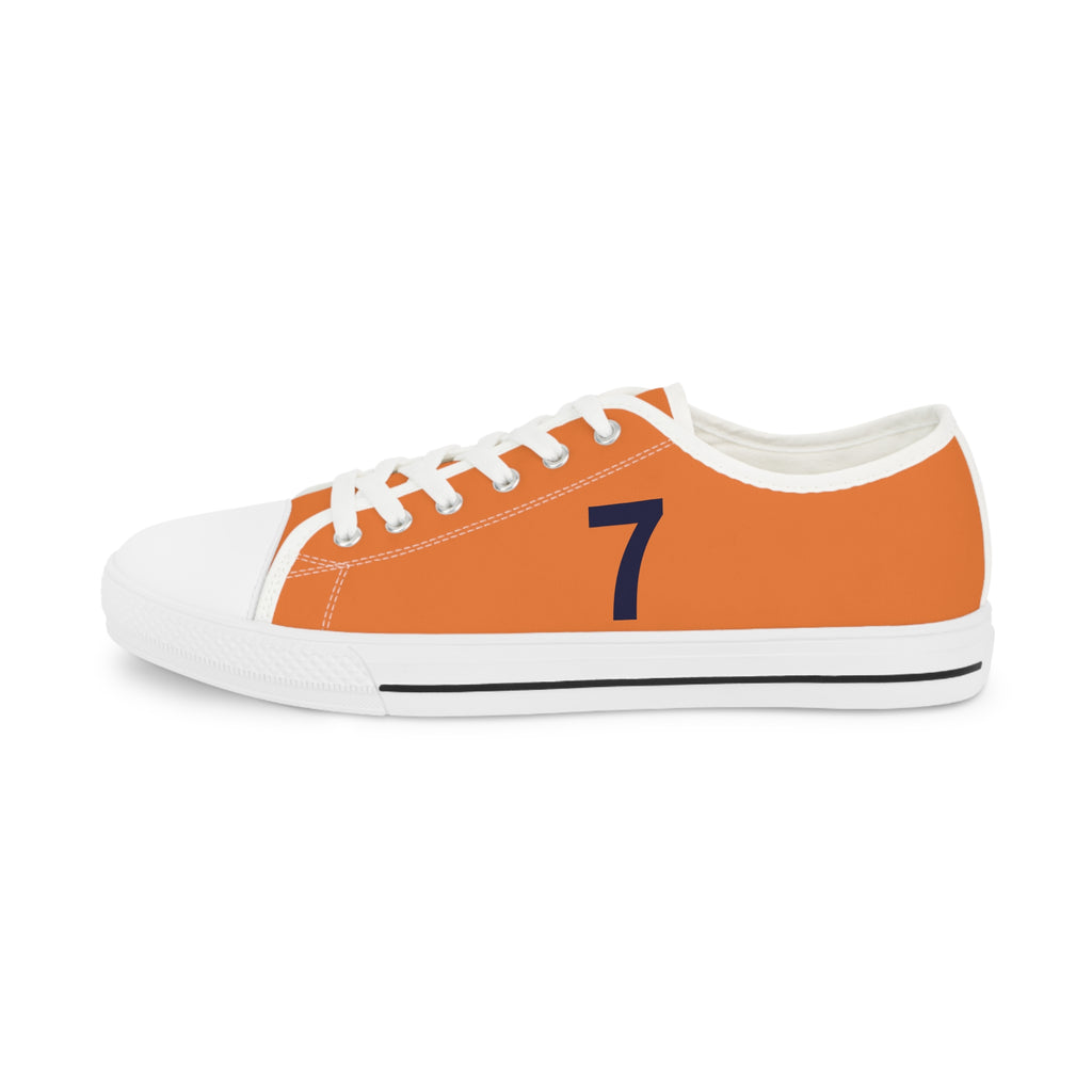 7TH  Happy Anniversary: Team Sneakers - Orange Crush: Husband / Men's