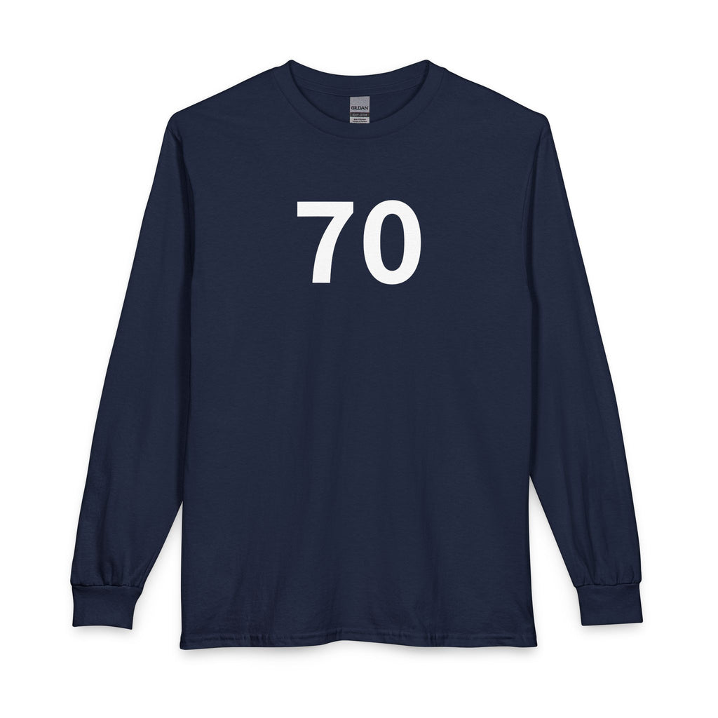 70TH  Happy Anniversary:  Team Shirt Long - Husband / Men's