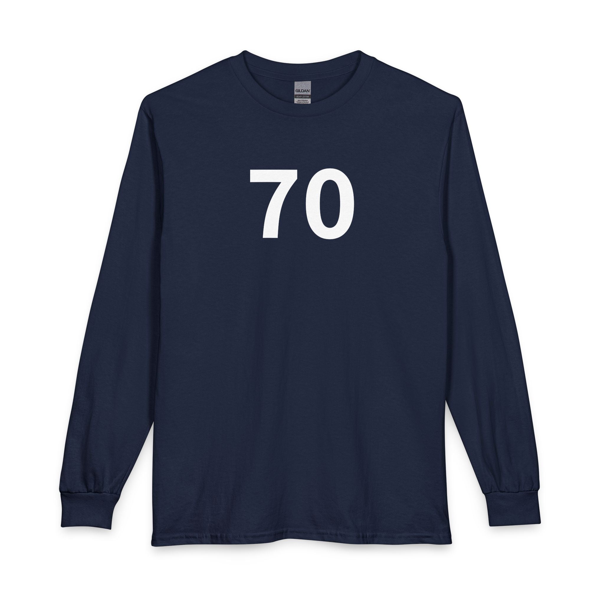 70TH  Happy Anniversary:  Team Shirt Long - Husband / Men's