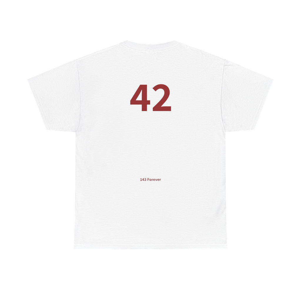 42ND Happy Anniversary: Team Shirt Short - Husband / Men's