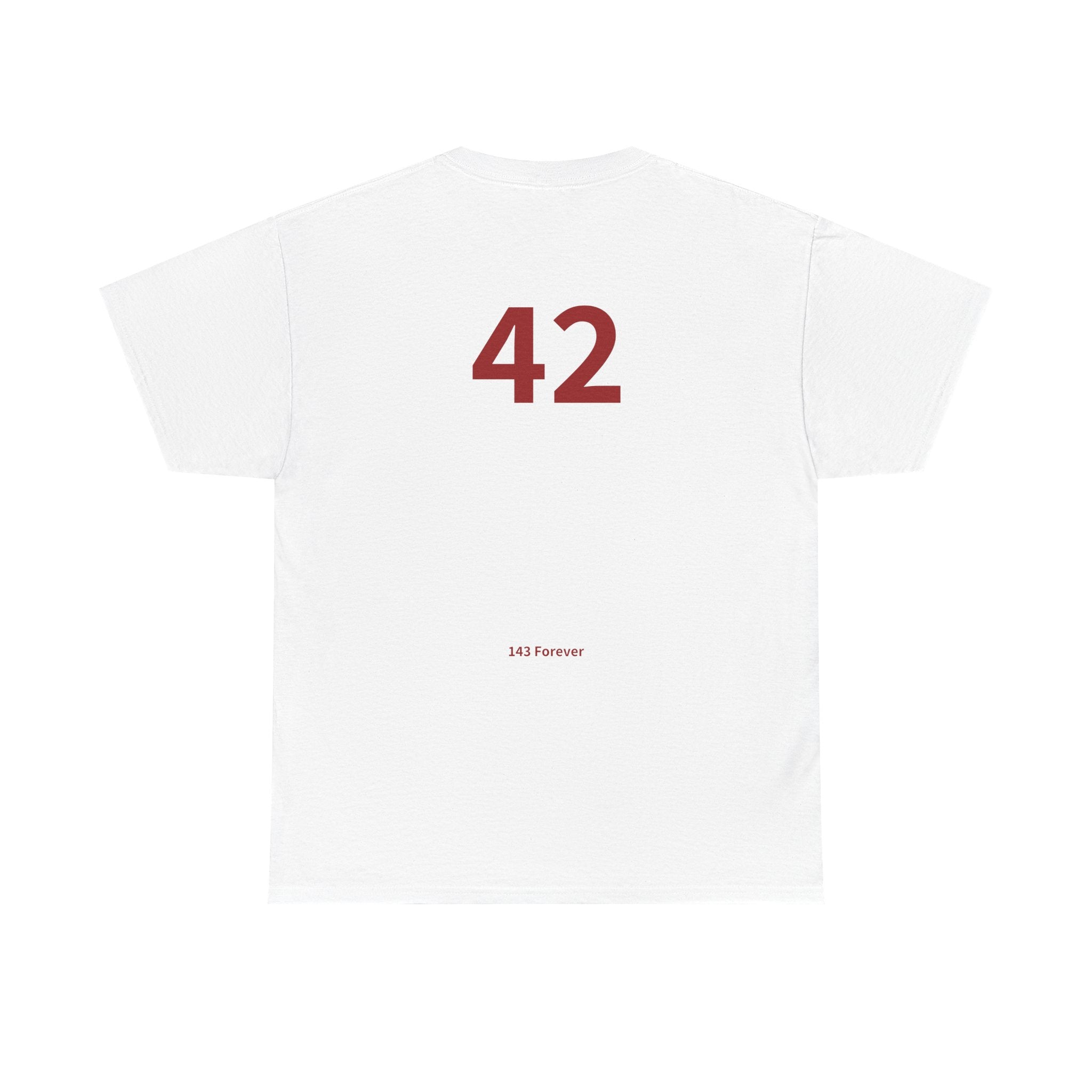 42ND Happy Anniversary: Team Shirt Short - Husband / Men's