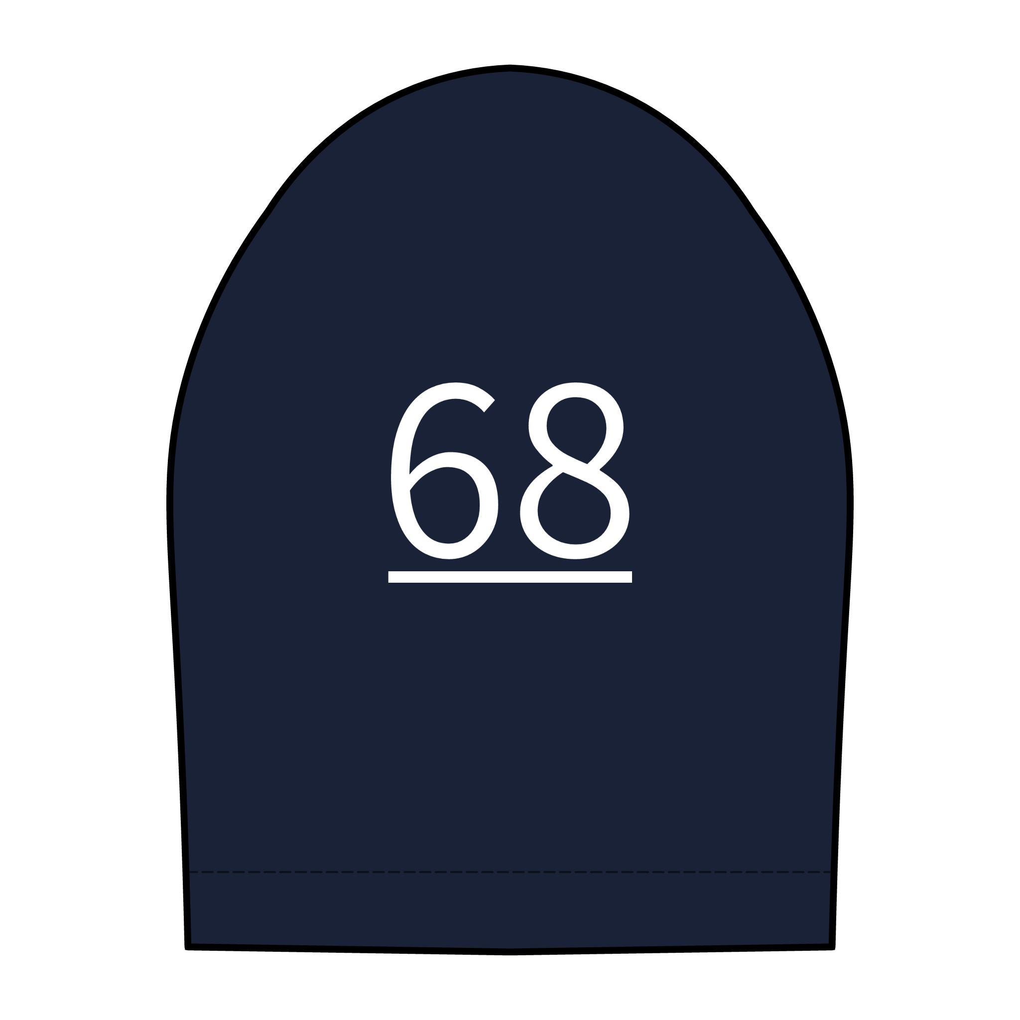 68th  Teammate: Team polo Shirt - Blue Ribbon - Daughter / Women's