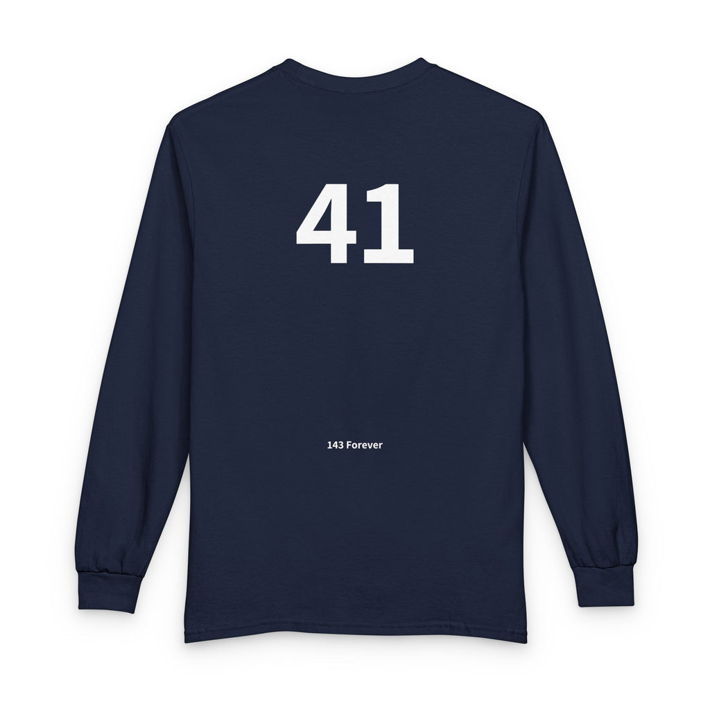 41ST  Happy Anniversary:  Team Shirt Long - Husband / Men's