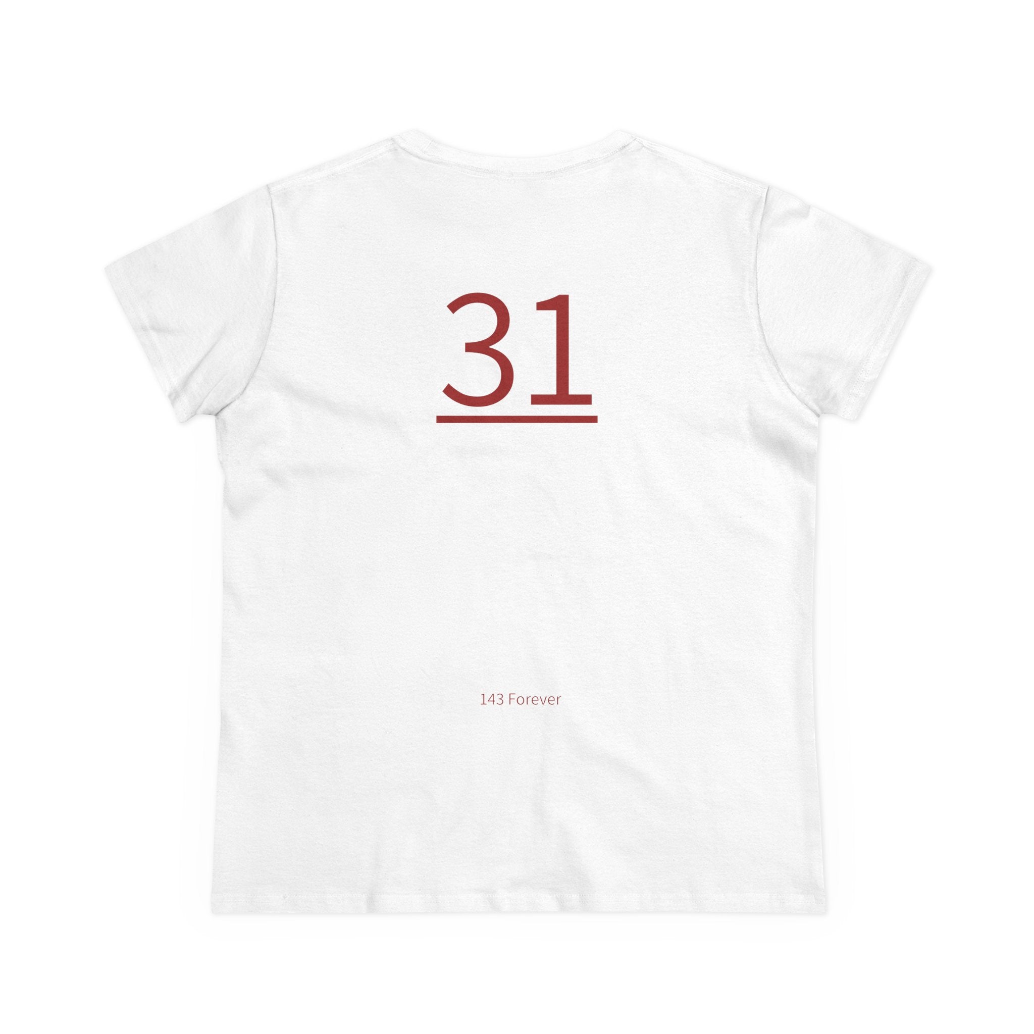 31st Teammates: Team Shirt Short - Daughter / Women's