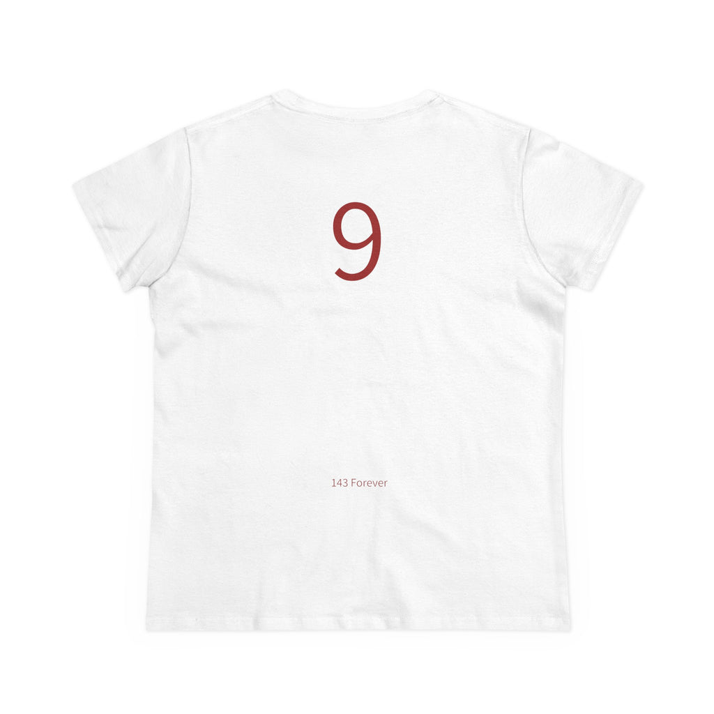 9th  Happy Anniversary: Team Shirt Short - Wife / Women's