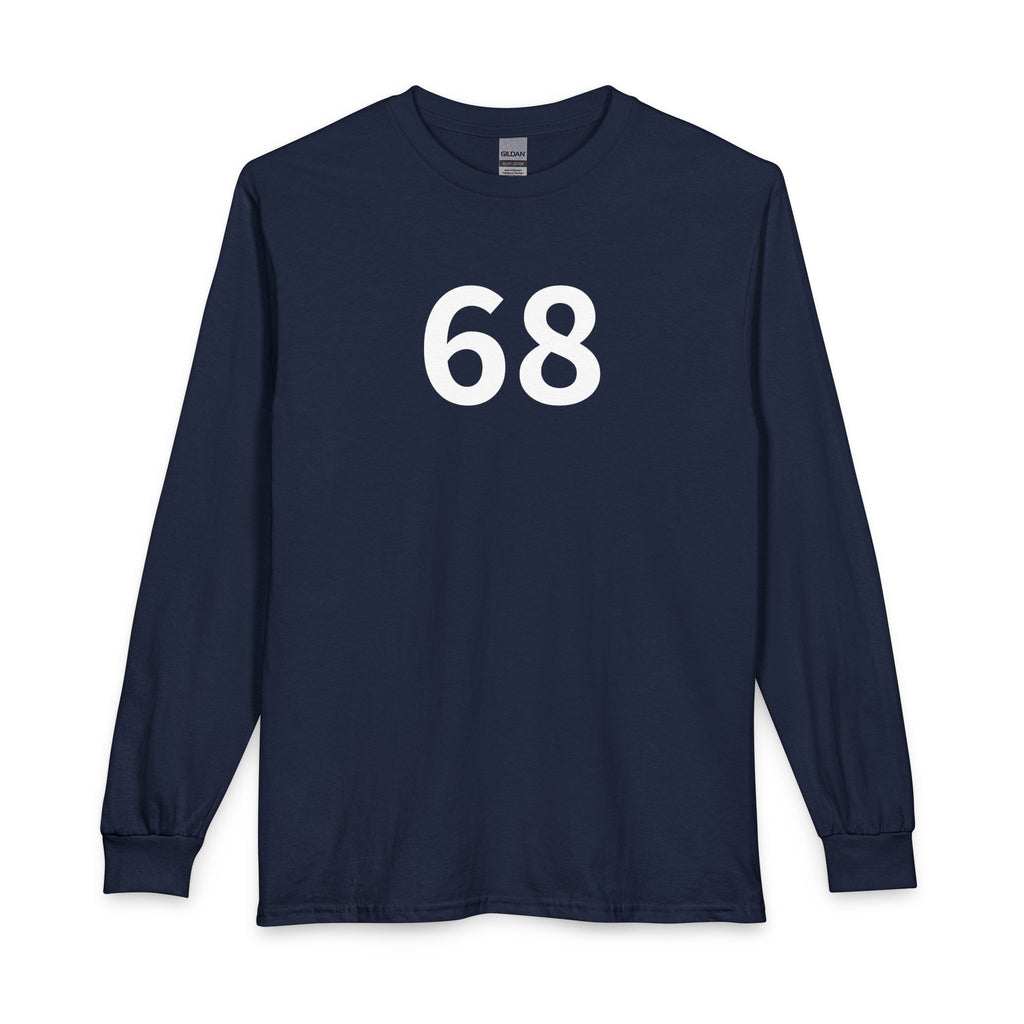 68TH  Happy Anniversary:  Team Shirt Long - Husband / Men's