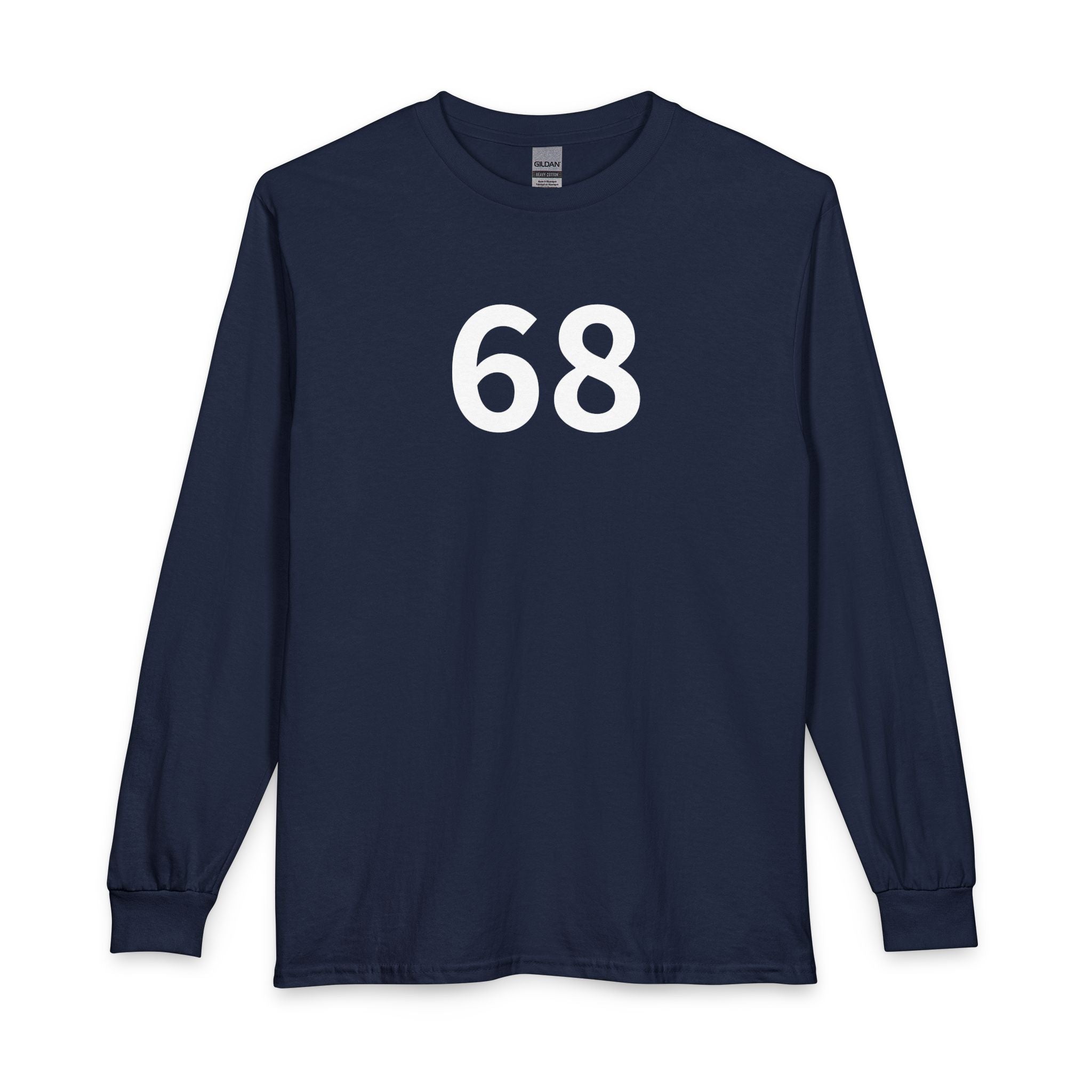 68TH  Happy Anniversary:  Team Shirt Long - Husband / Men's