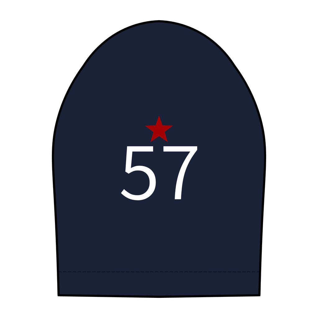 57*  I Miss You: Team polo Shirt - Blue Ribbon - Widow / Women's