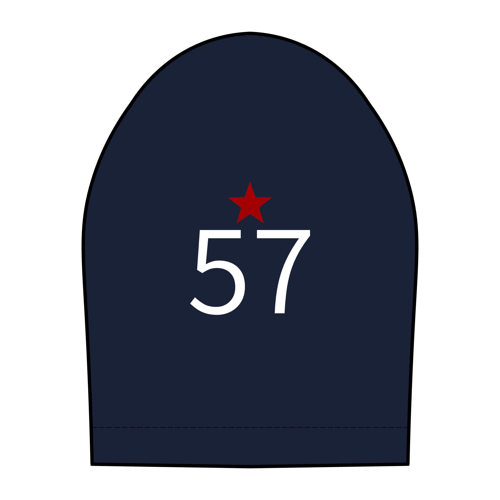 57*  I Miss You: Team polo Shirt - Blue Ribbon - Widow / Women's