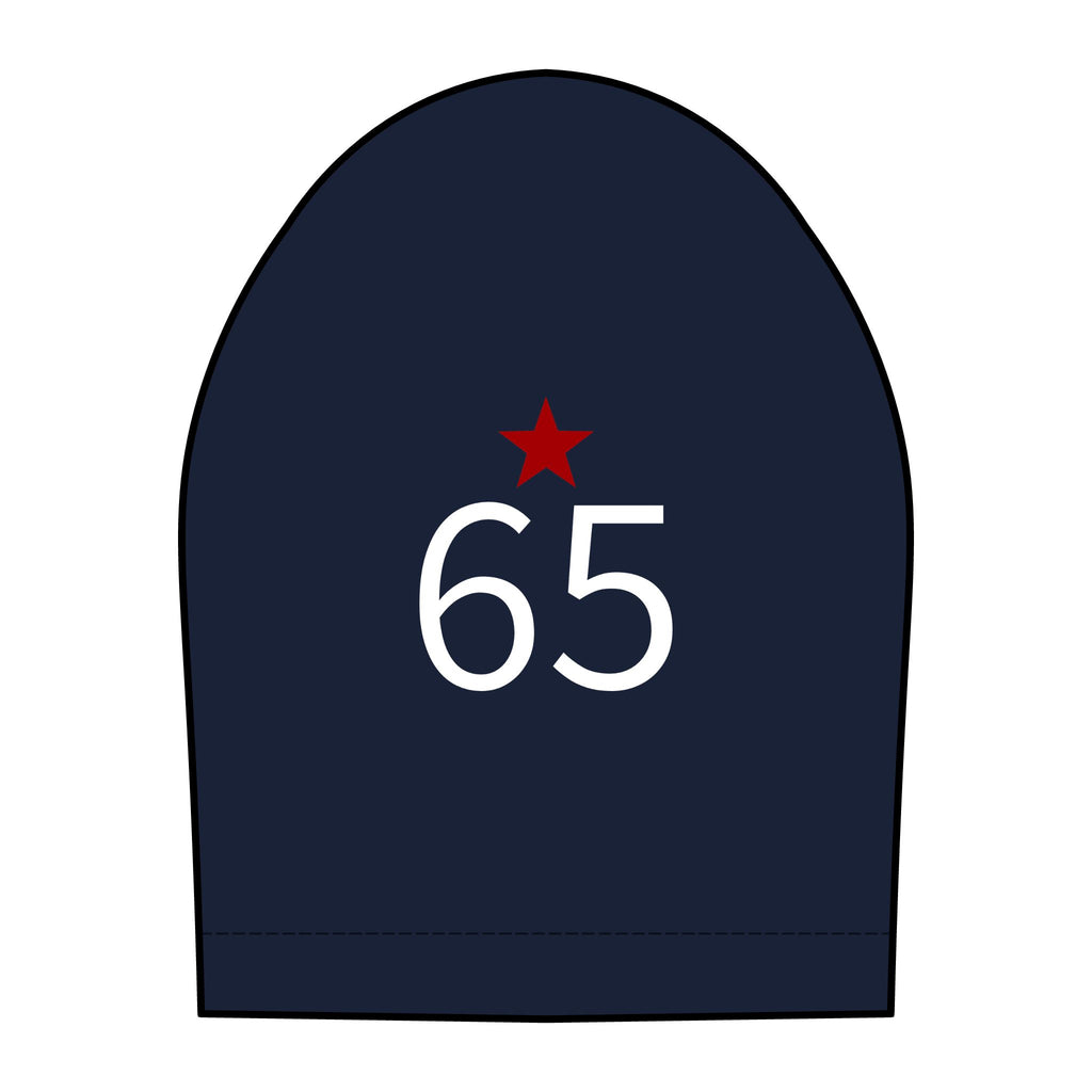 65*  I Miss You: Team polo Shirt - Blue Ribbon - Widow / Women's