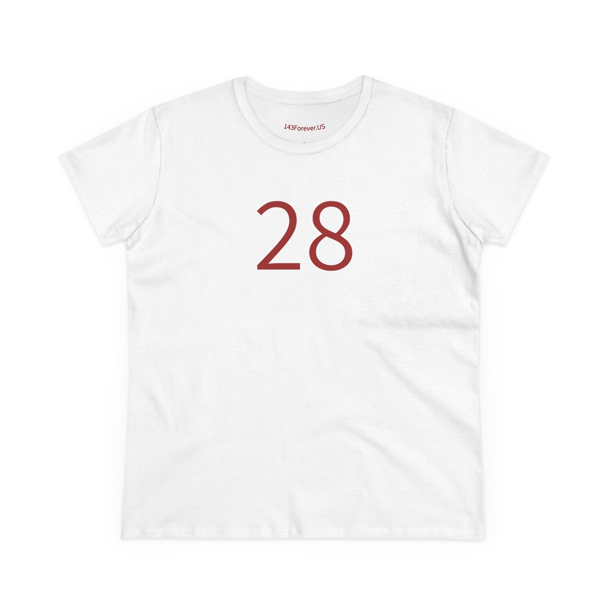28th Happy Anniversary: Team Shirt Short - Wife / Women's