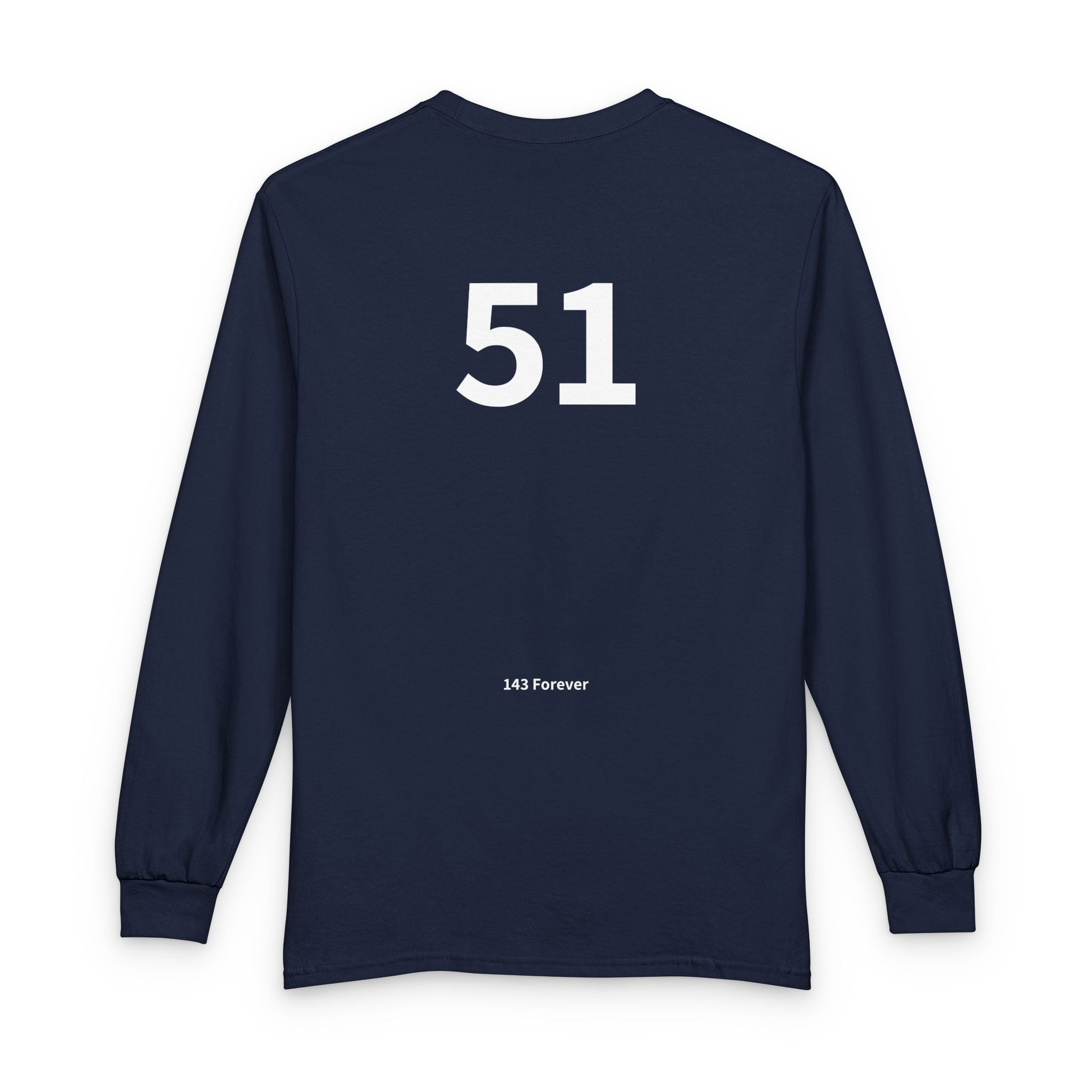 51ST  Happy Anniversary:  Team Shirt Long - Husband / Men's