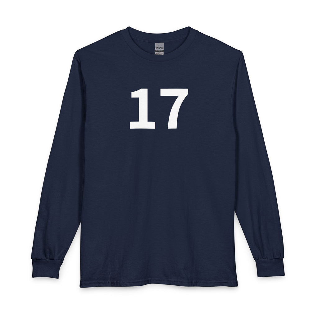 17TH  Happy Anniversary:  Team Shirt Long - Husband / Men's