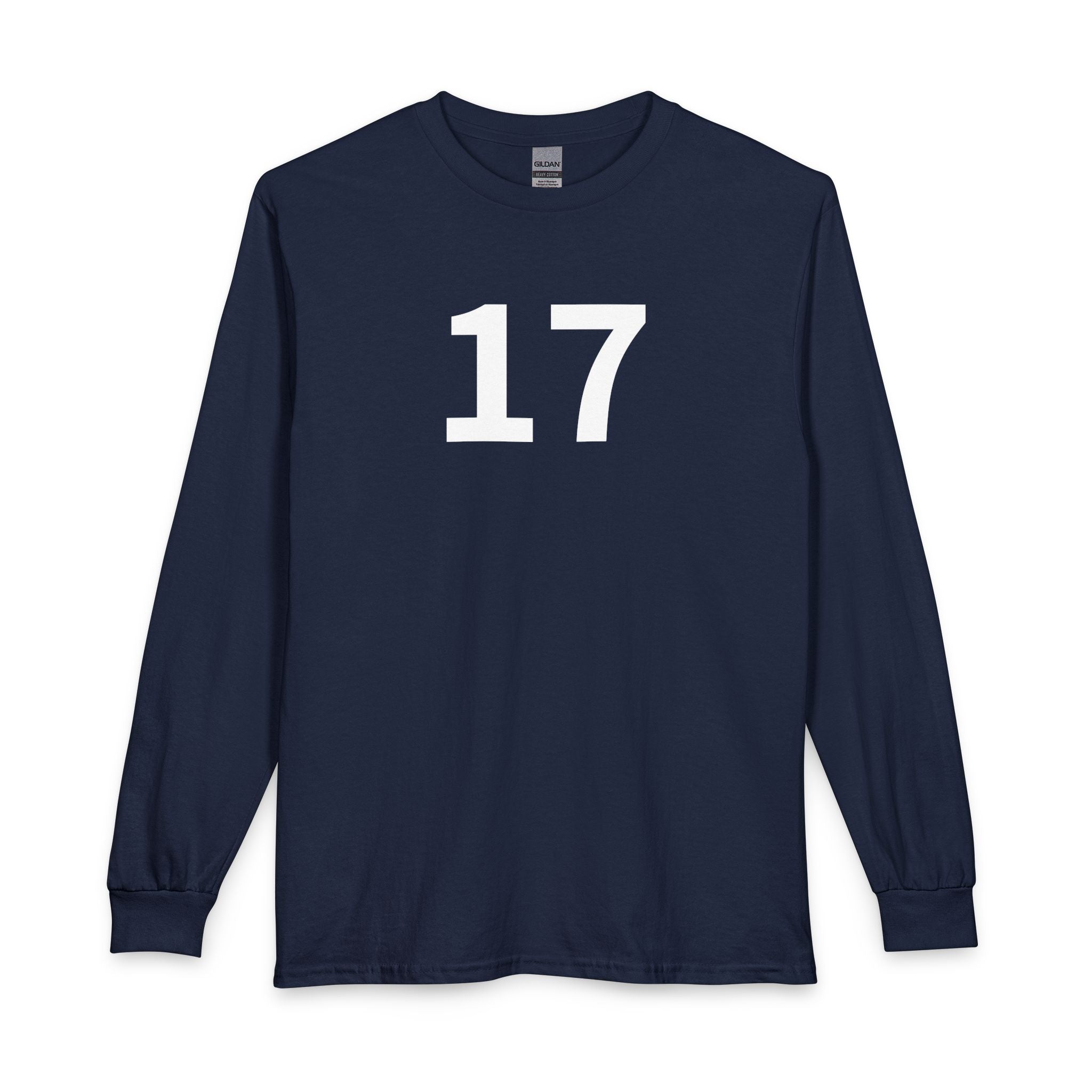 17TH  Happy Anniversary:  Team Shirt Long - Husband / Men's