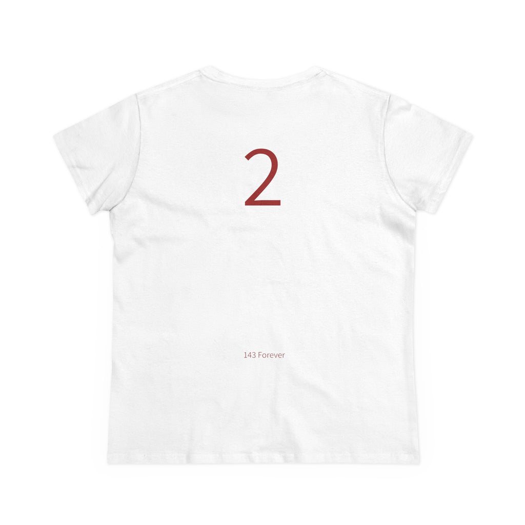 2nd  Happy Anniversary: Team Shirt Short - Wife / Women's
