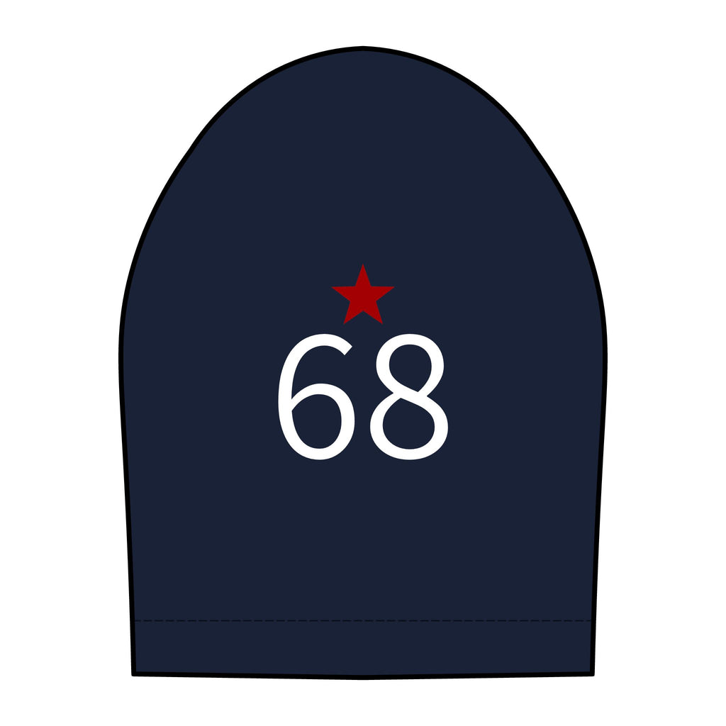 68*  I Miss You: Team polo Shirt - Blue Ribbon - Widow / Women's