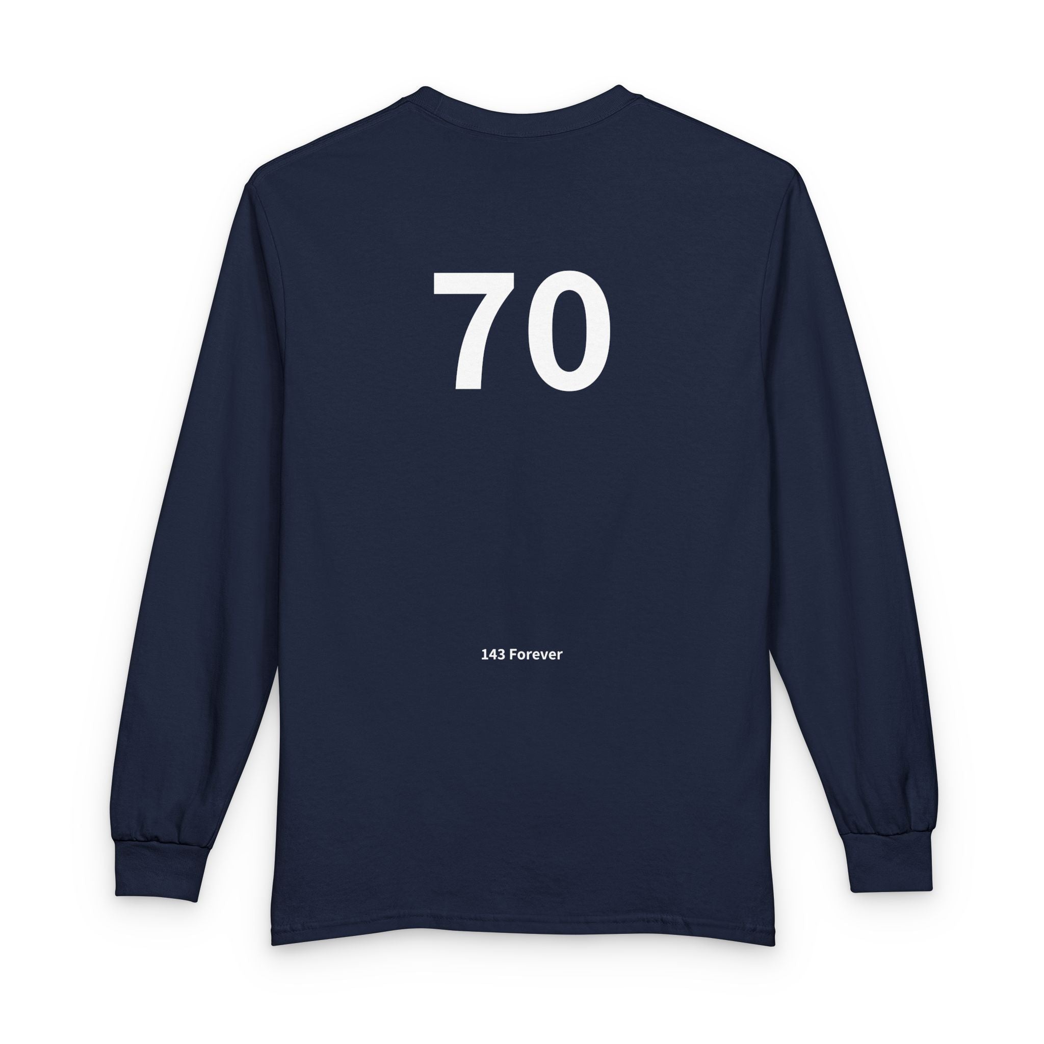 70TH  Happy Anniversary:  Team Shirt Long - Husband / Men's