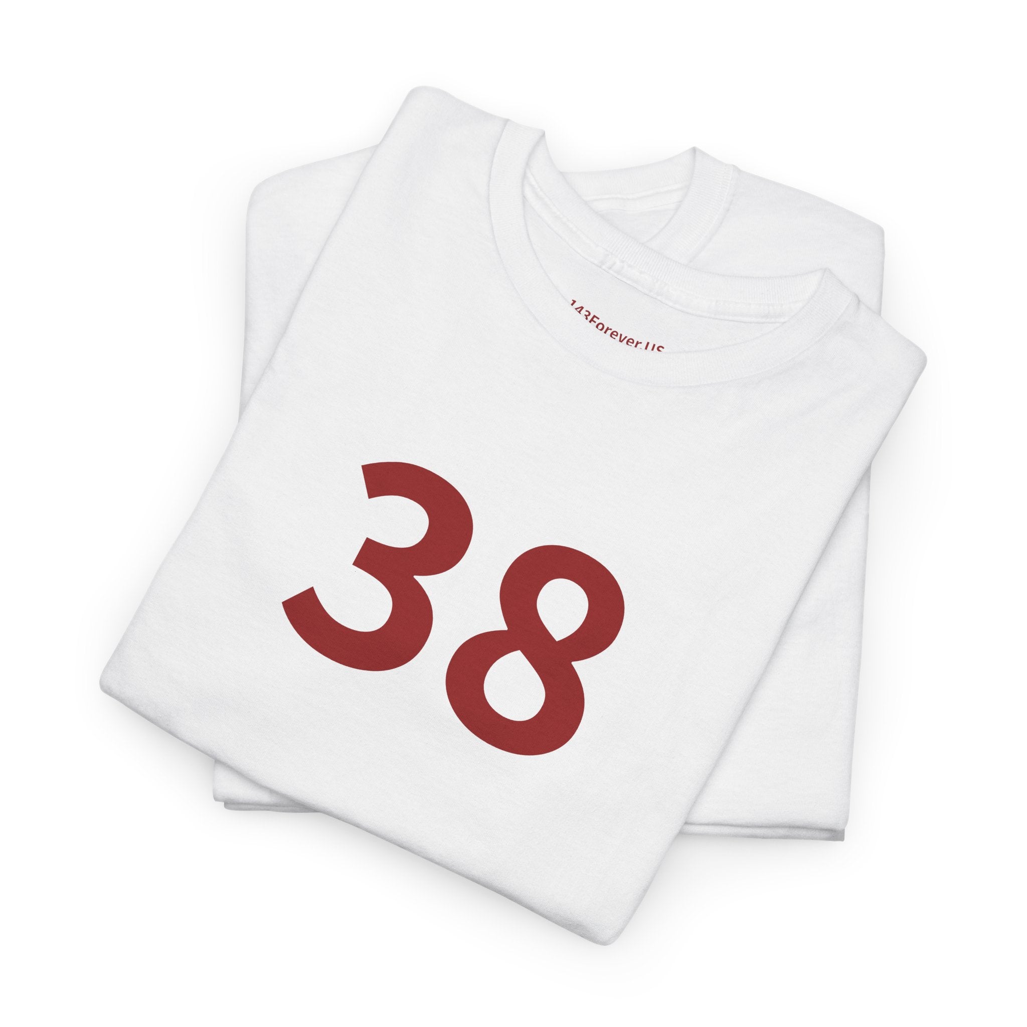 38TH  Happy Anniversary: Team Shirt Short - Husband / Men's