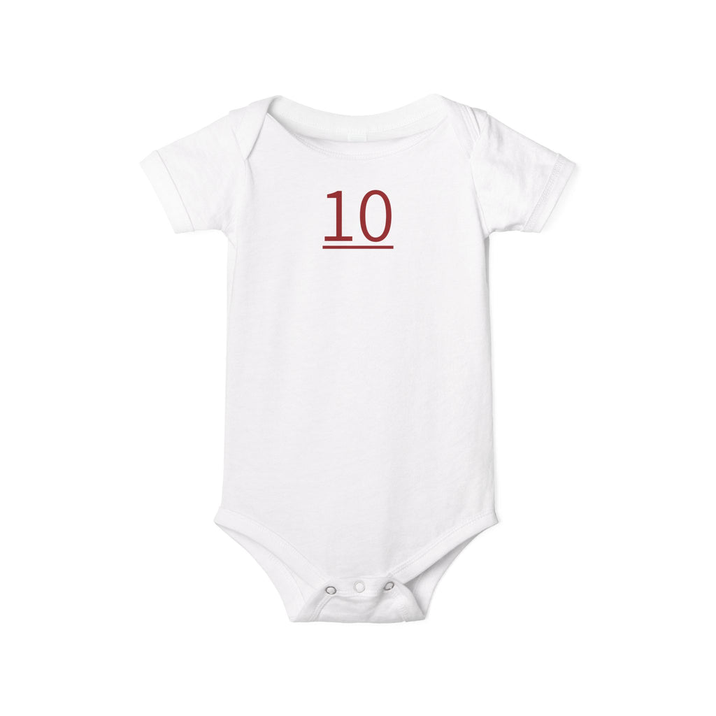 10th  Lil' Teammates: Team Onesie Infant - Daughter / Girl's