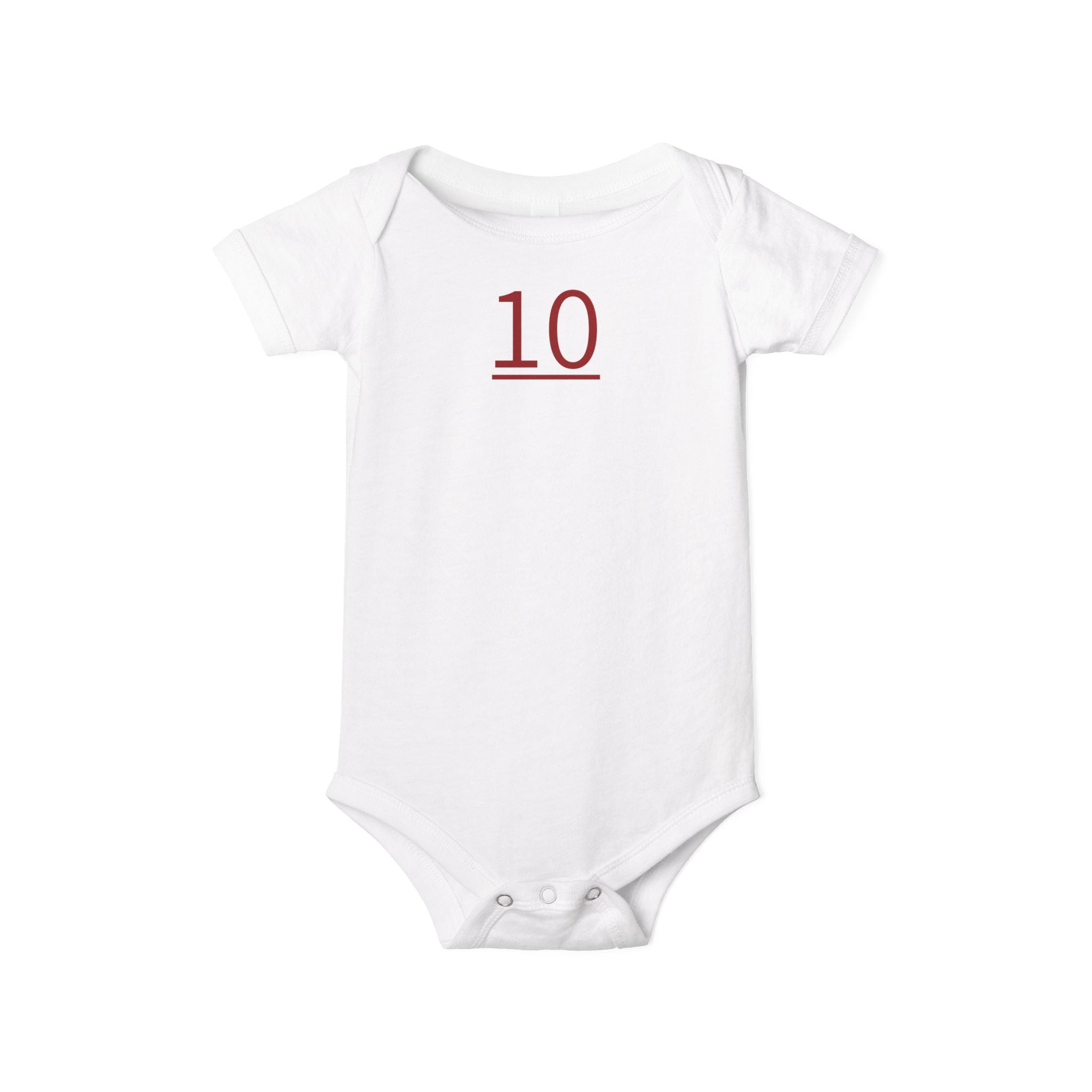 10th  Lil' Teammates: Team Onesie Infant - Daughter / Girl's