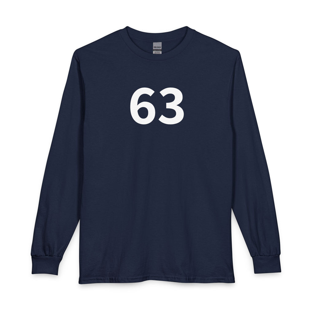 63RD  Happy Anniversary:  Team Shirt Long - Husband / Men's