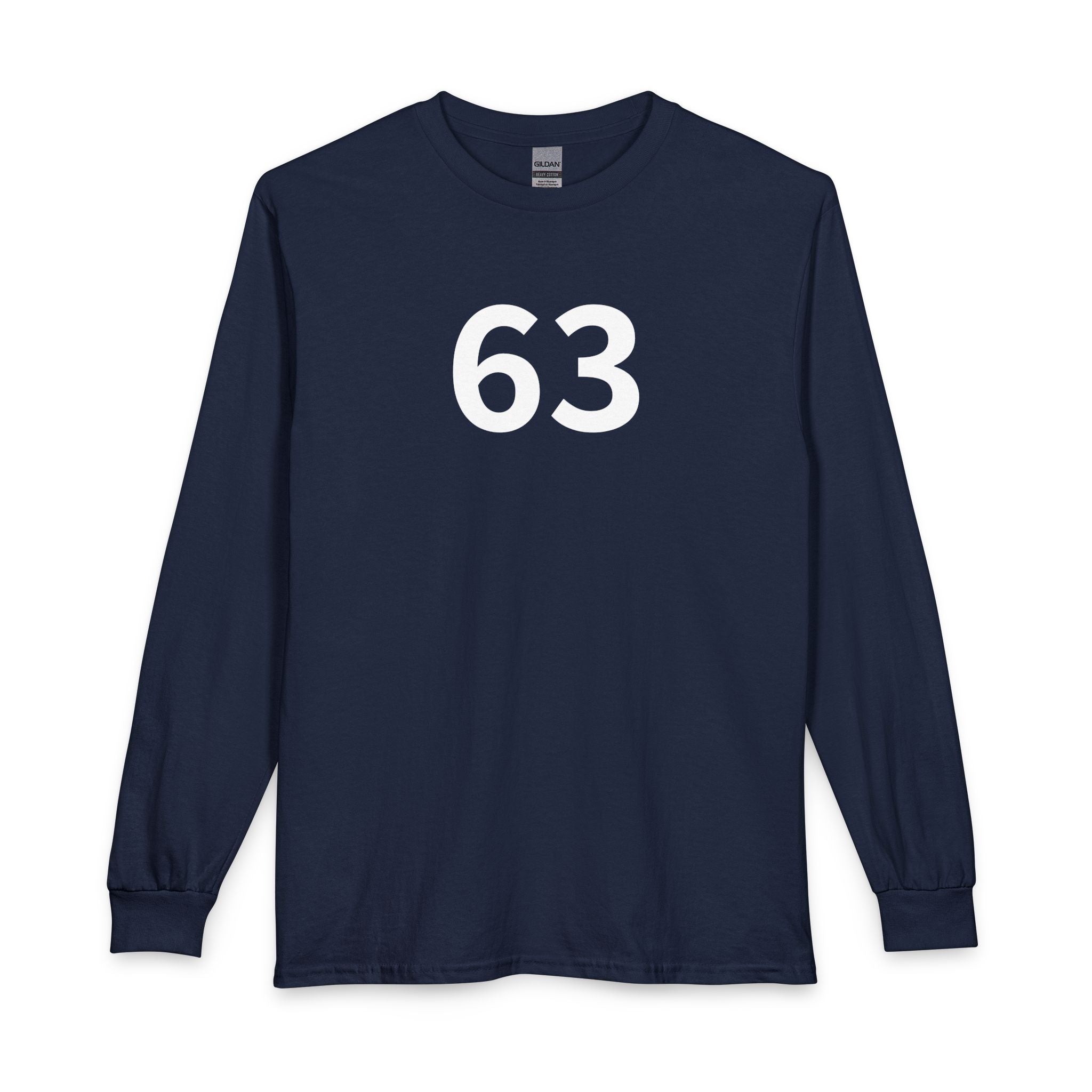 63RD  Happy Anniversary:  Team Shirt Long - Husband / Men's