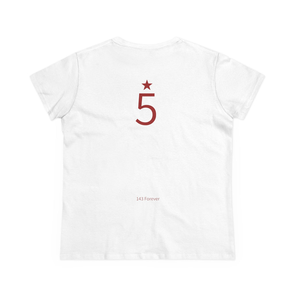 5*  I Miss You: Team Shirt Short - Widow / Women's