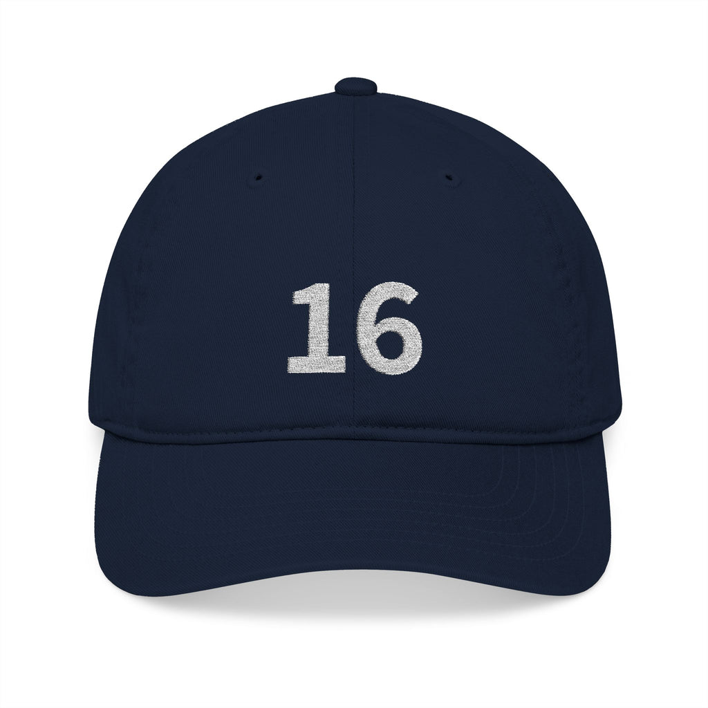 16TH  Happy Anniversary: Team Hat - Blue Ribbon - Husband / Men's