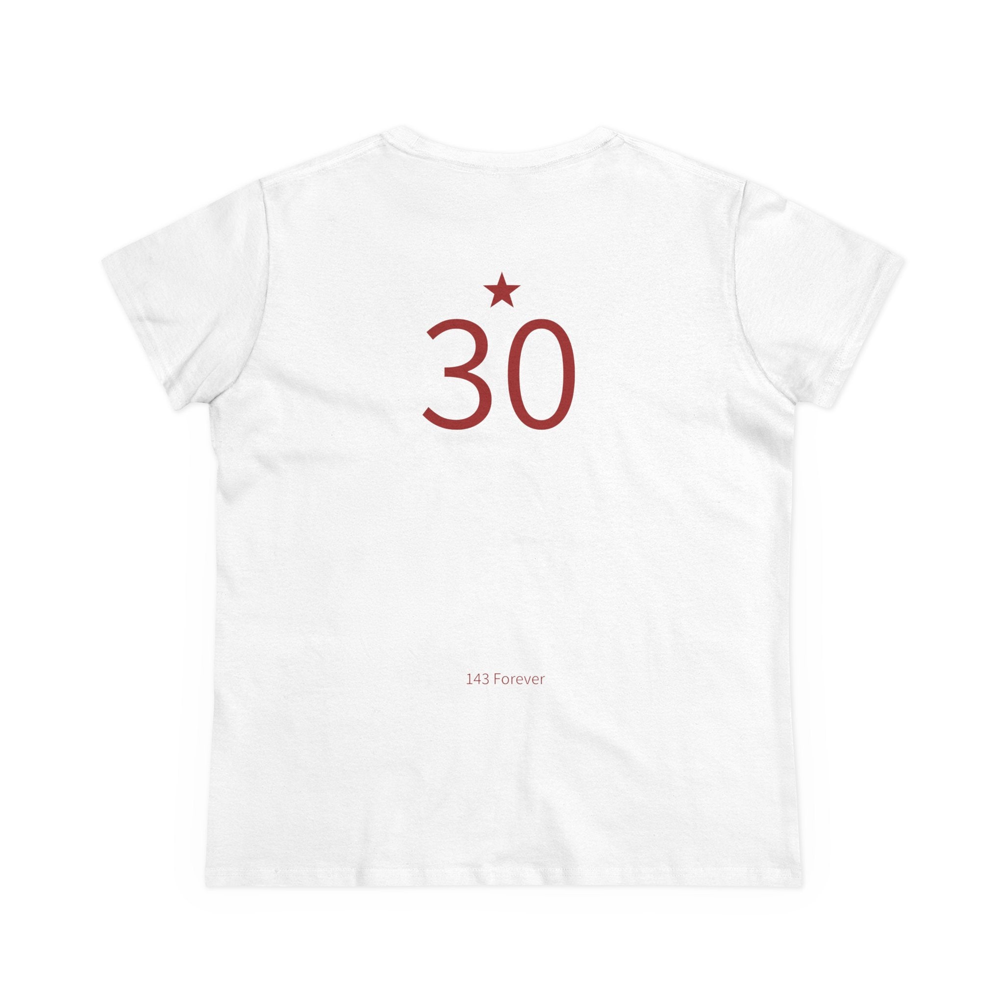 30*  I Miss You: Team Shirt Short - Widow / Women's