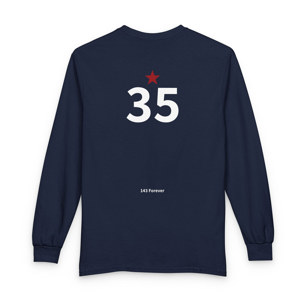 35*   I Miss You:  Team Shirt Long - Widower / Men's