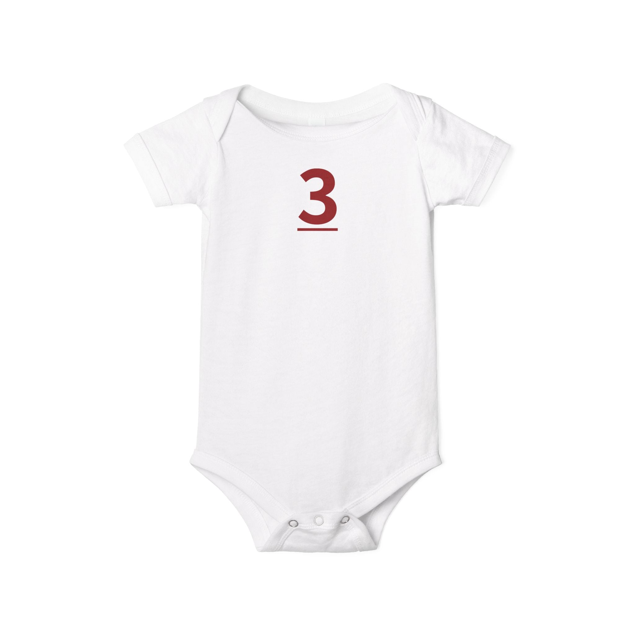 3RD  Lil' Teammates: Team Onesie Infant - Son / Boy's