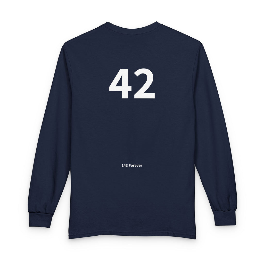 42ND  Happy Anniversary:  Team Shirt Long - Husband / Men's