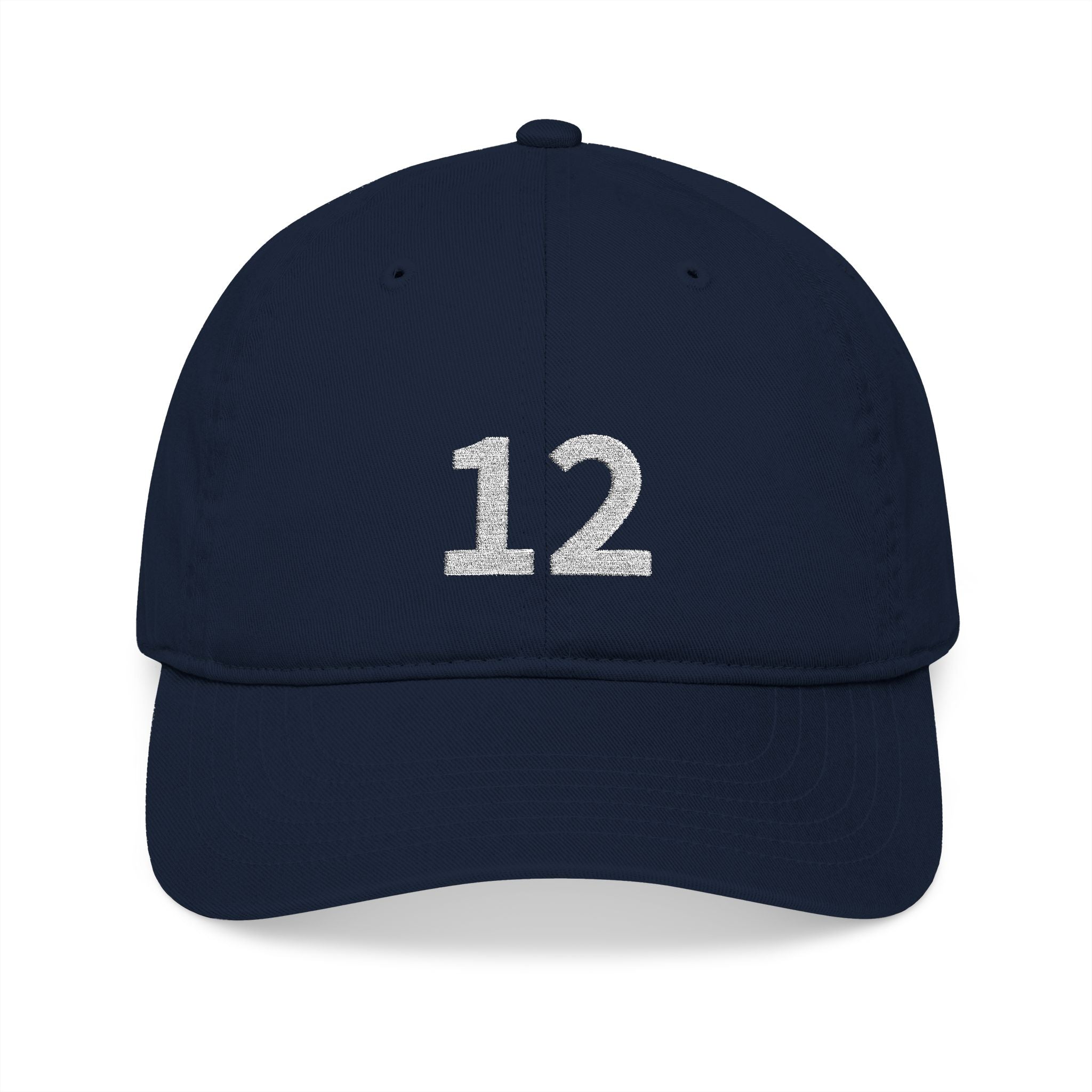 12TH  Happy Anniversary: Team Hat - Blue Ribbon - Husband / Men's