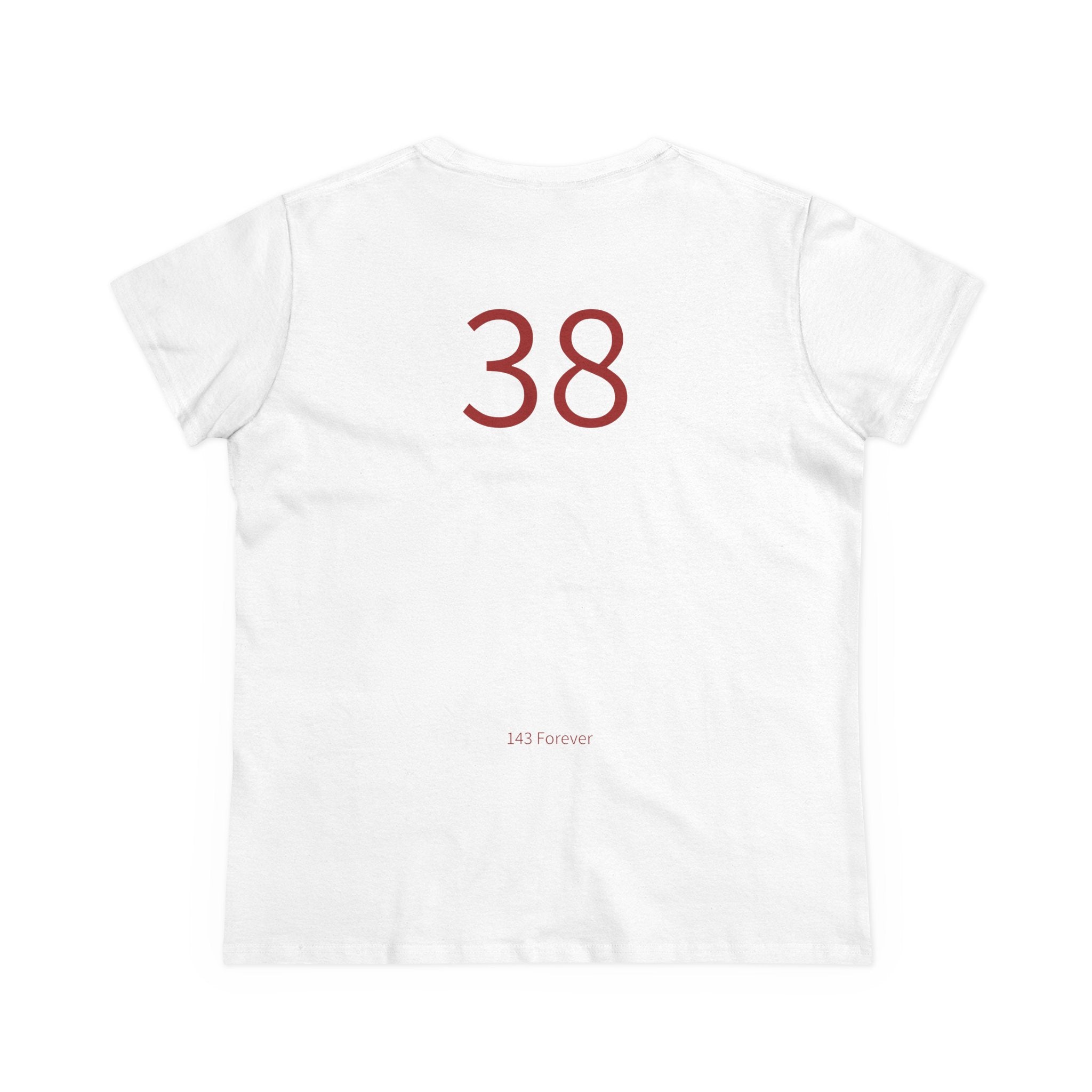 38th Happy Anniversary: Team Shirt Short - Wife / Women's