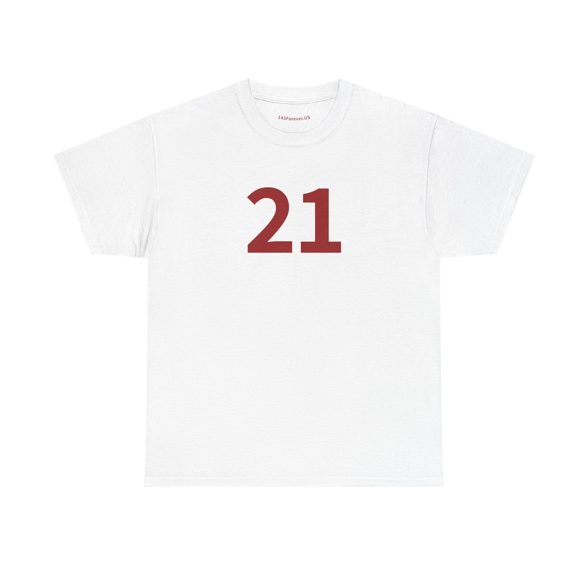 21ST Happy Anniversary: Team Shirt Short - Husband / Men's
