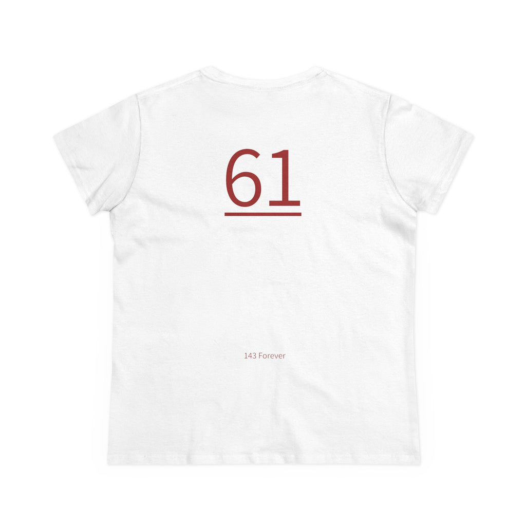 61st  Teammates: Team Shirt Short - Daughter / Women's