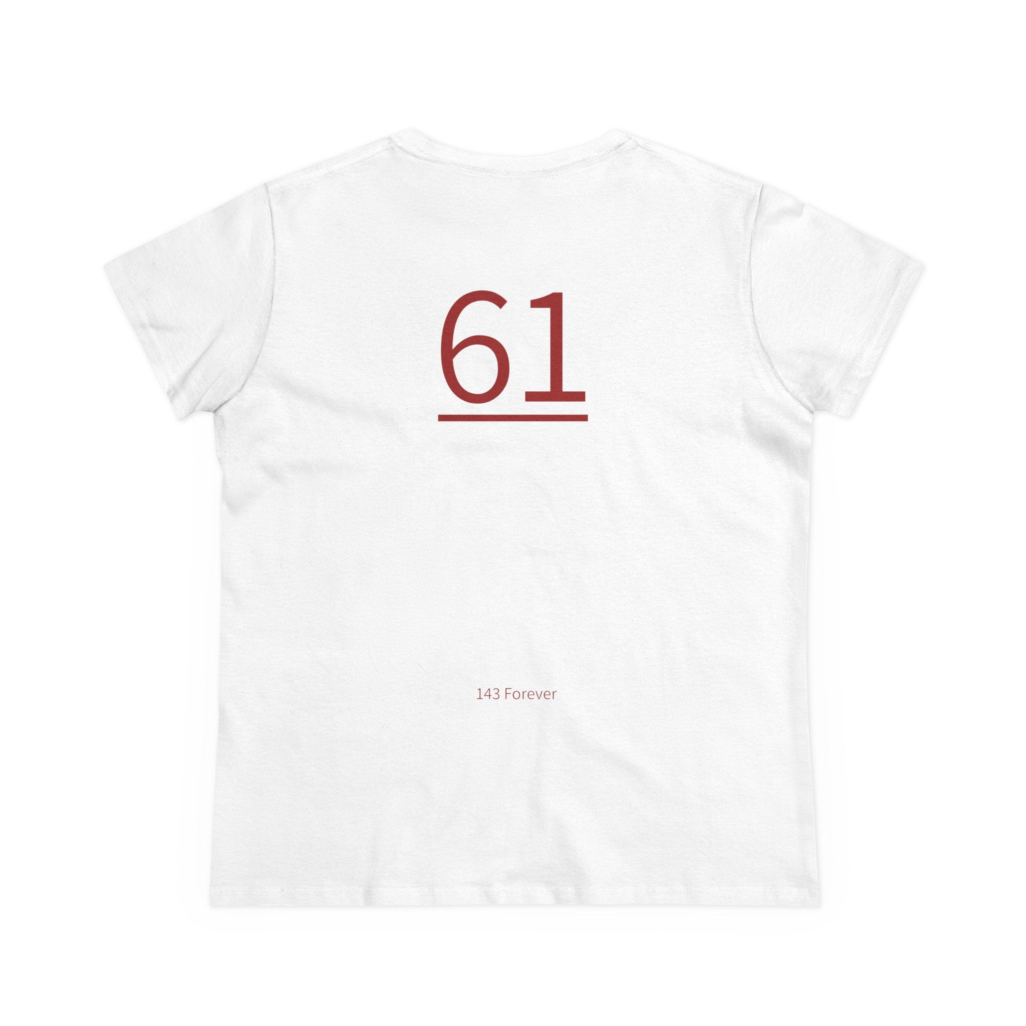 61st  Teammates: Team Shirt Short - Daughter / Women's