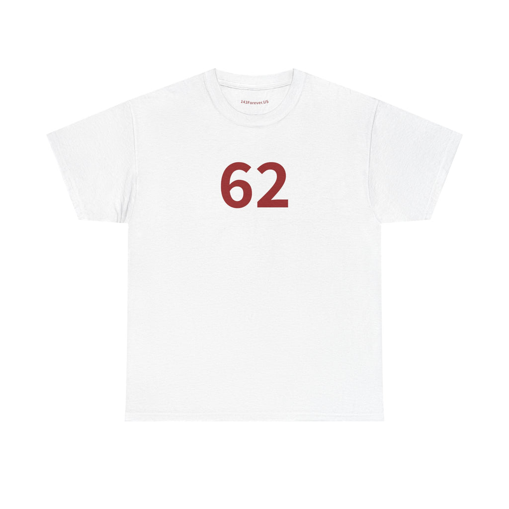 62ND  Happy Anniversary: Team Shirt Short - Husband / Men's