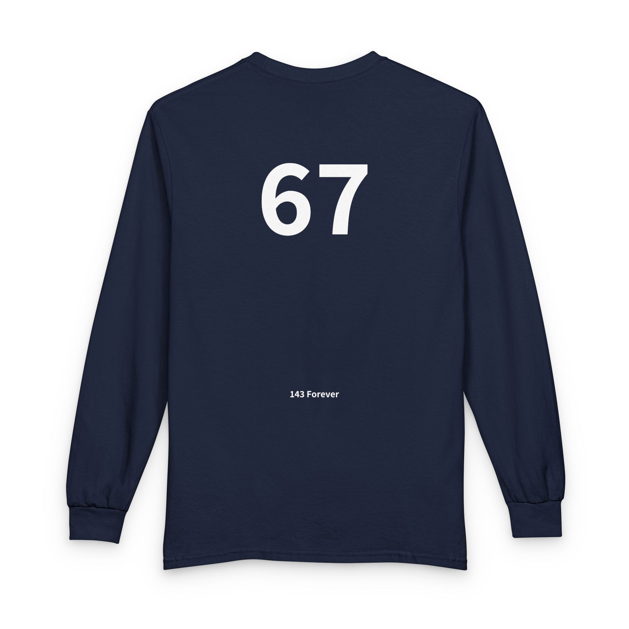 67TH  Happy Anniversary:  Team Shirt Long - Husband / Men's
