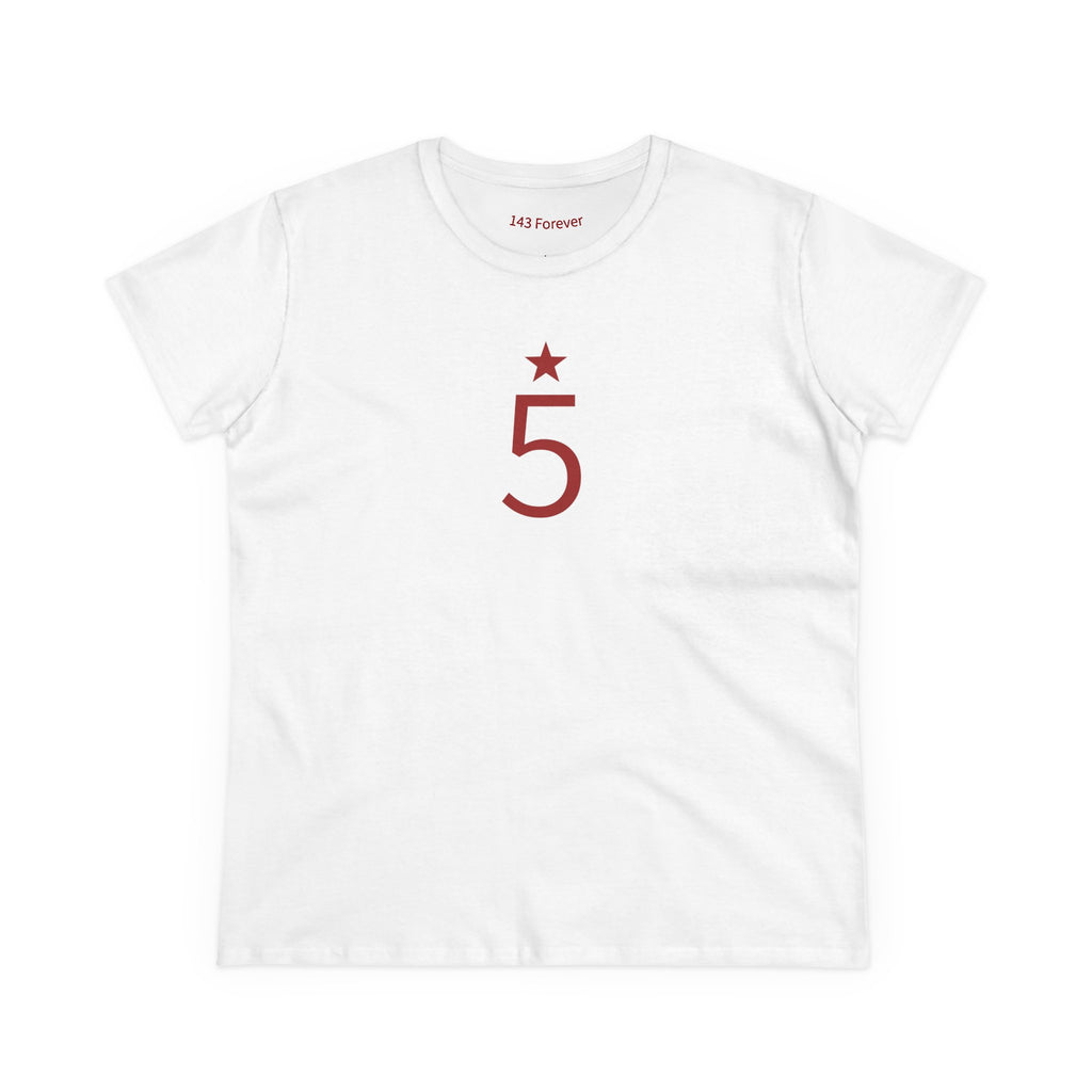 5*  I Miss You: Team Shirt Short - Widow / Women's