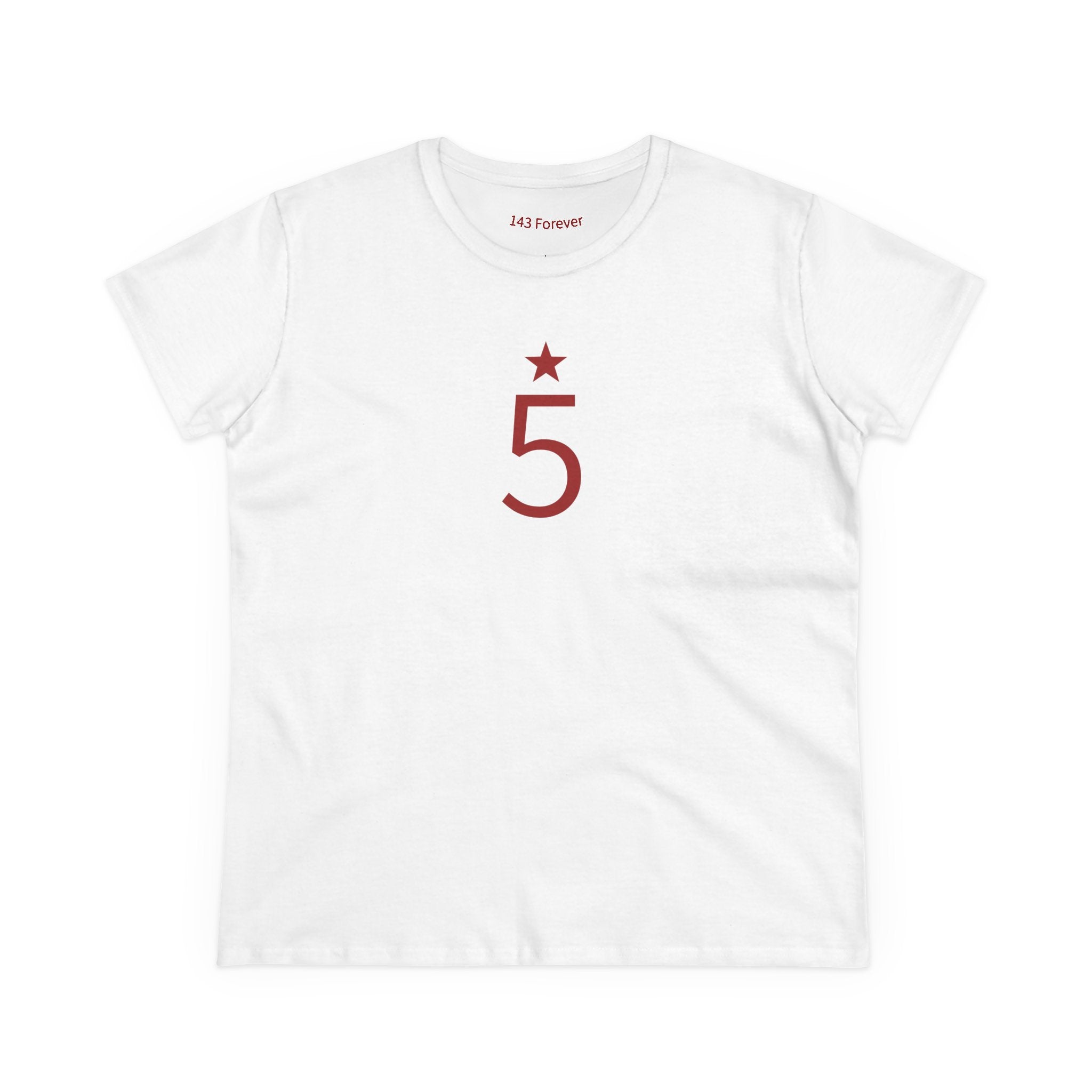 5*  I Miss You: Team Shirt Short - Widow / Women's