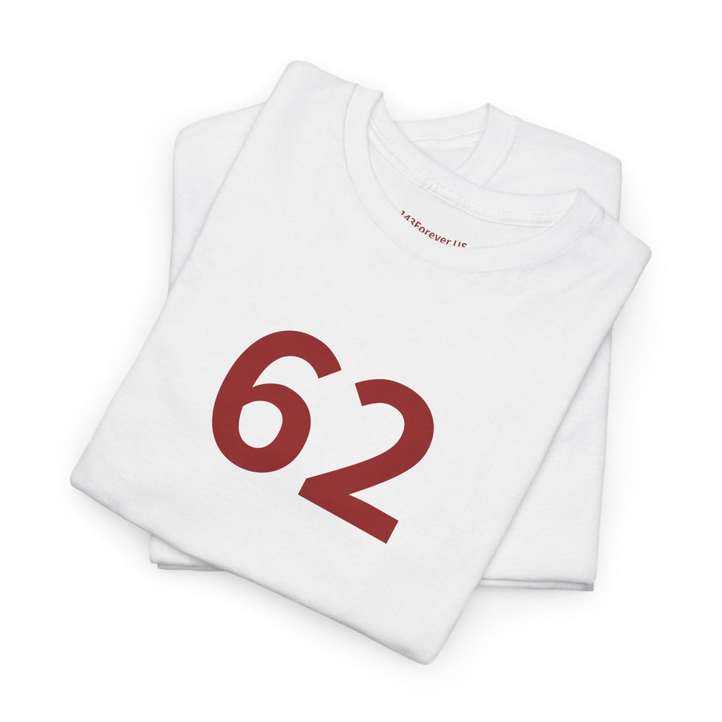 62ND  Happy Anniversary: Team Shirt Short - Husband / Men's