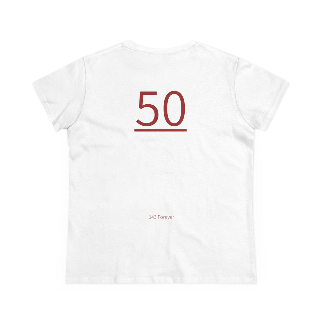 50th Teammates: Team Shirt Short - Daughter / Women's