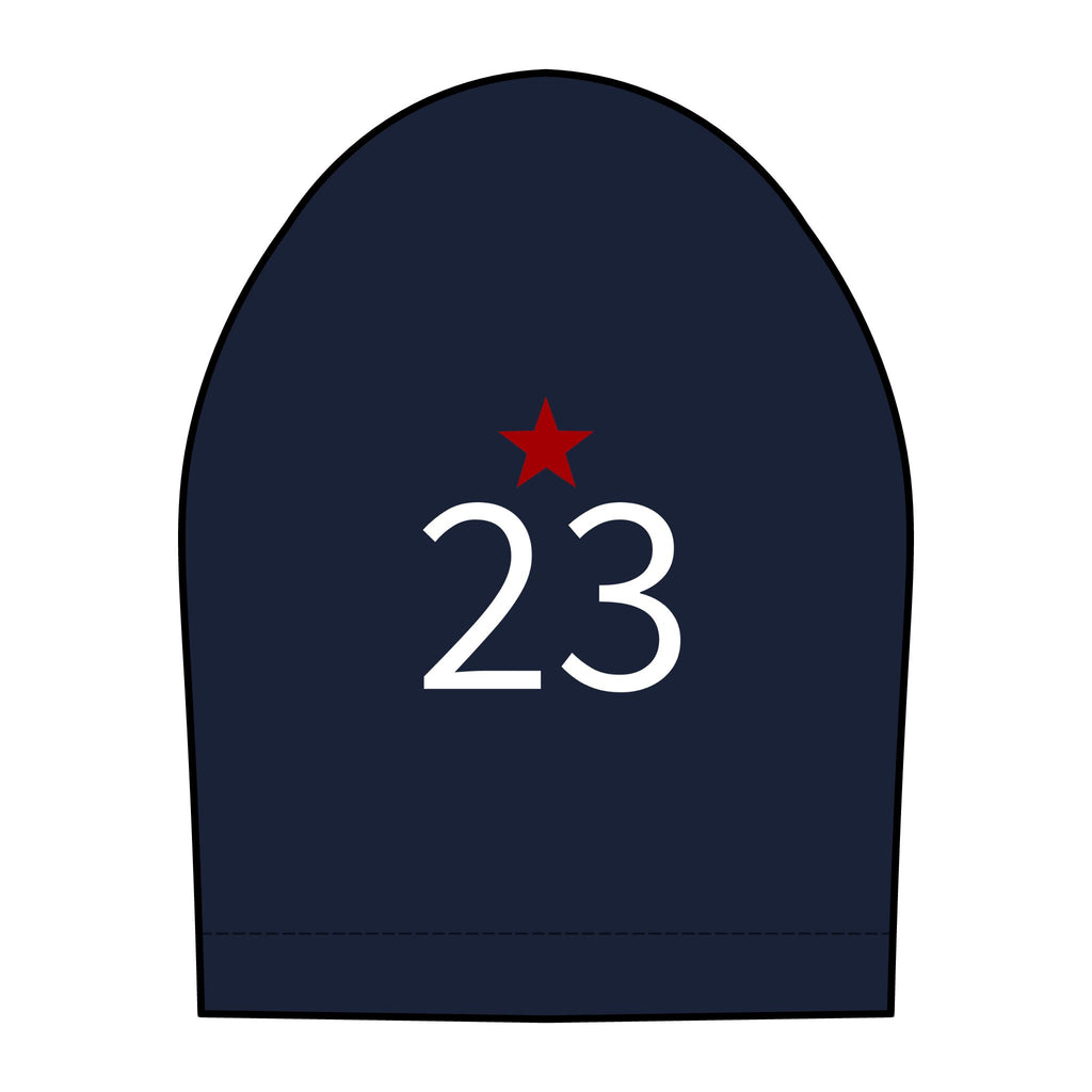 23*  I Miss You: Team polo Shirt - Blue Ribbon - Widow / Women's