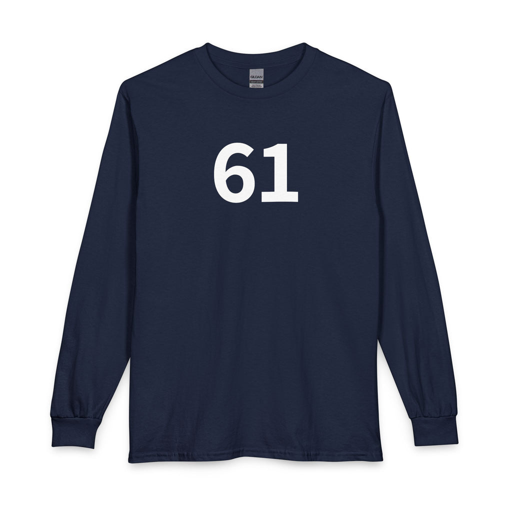 61ST  Happy Anniversary:  Team Shirt Long - Husband / Men's