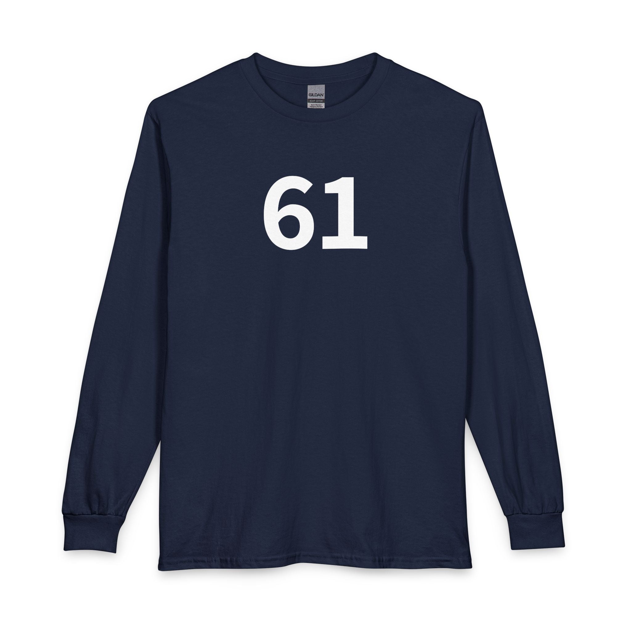 61ST  Happy Anniversary:  Team Shirt Long - Husband / Men's