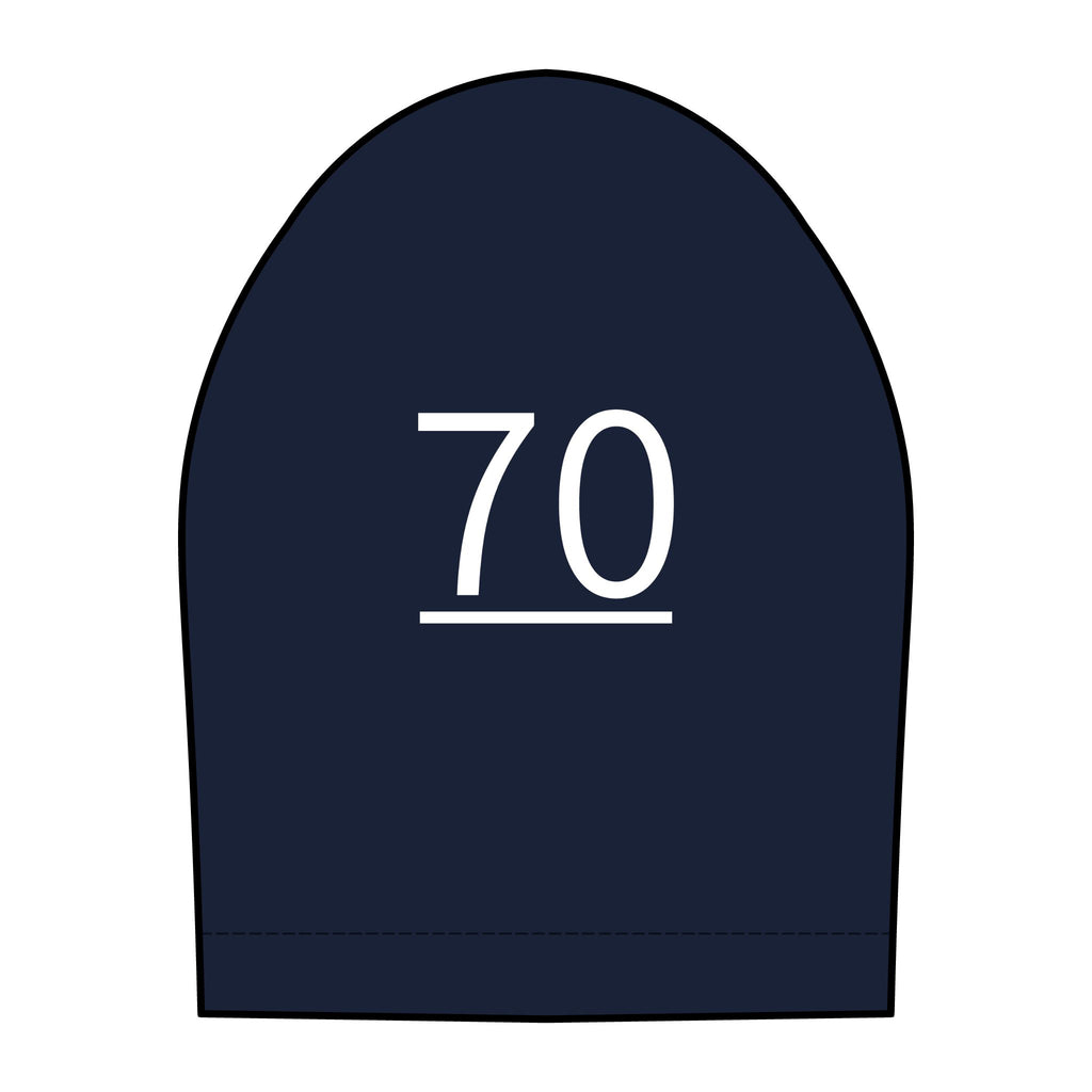 70th  Teammate: Team polo Shirt - Blue Ribbon - Daughter / Women's
