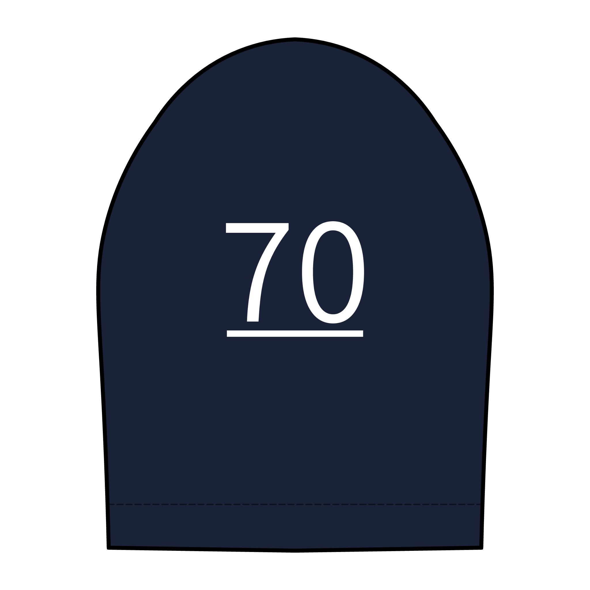 70th  Teammate: Team polo Shirt - Blue Ribbon - Daughter / Women's