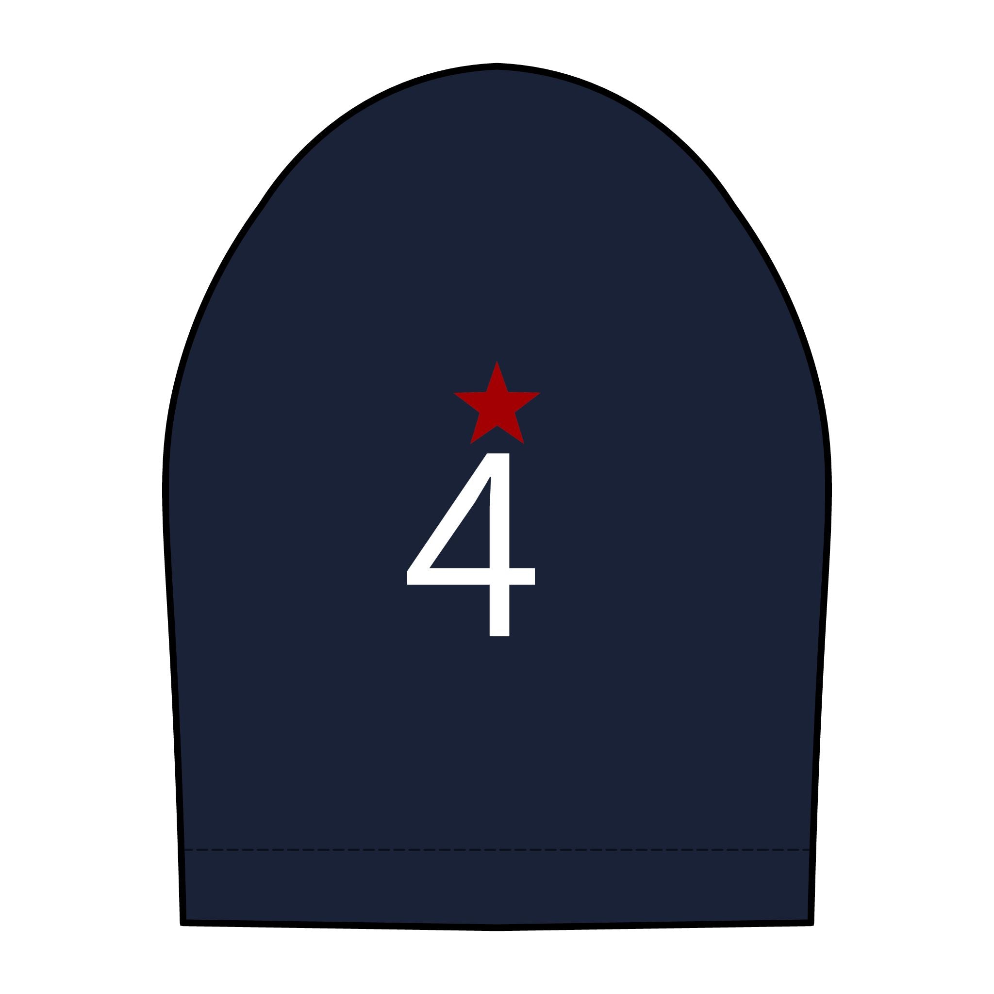4*  I Miss You: Team polo Shirt - Blue Ribbon - Widow / Women's