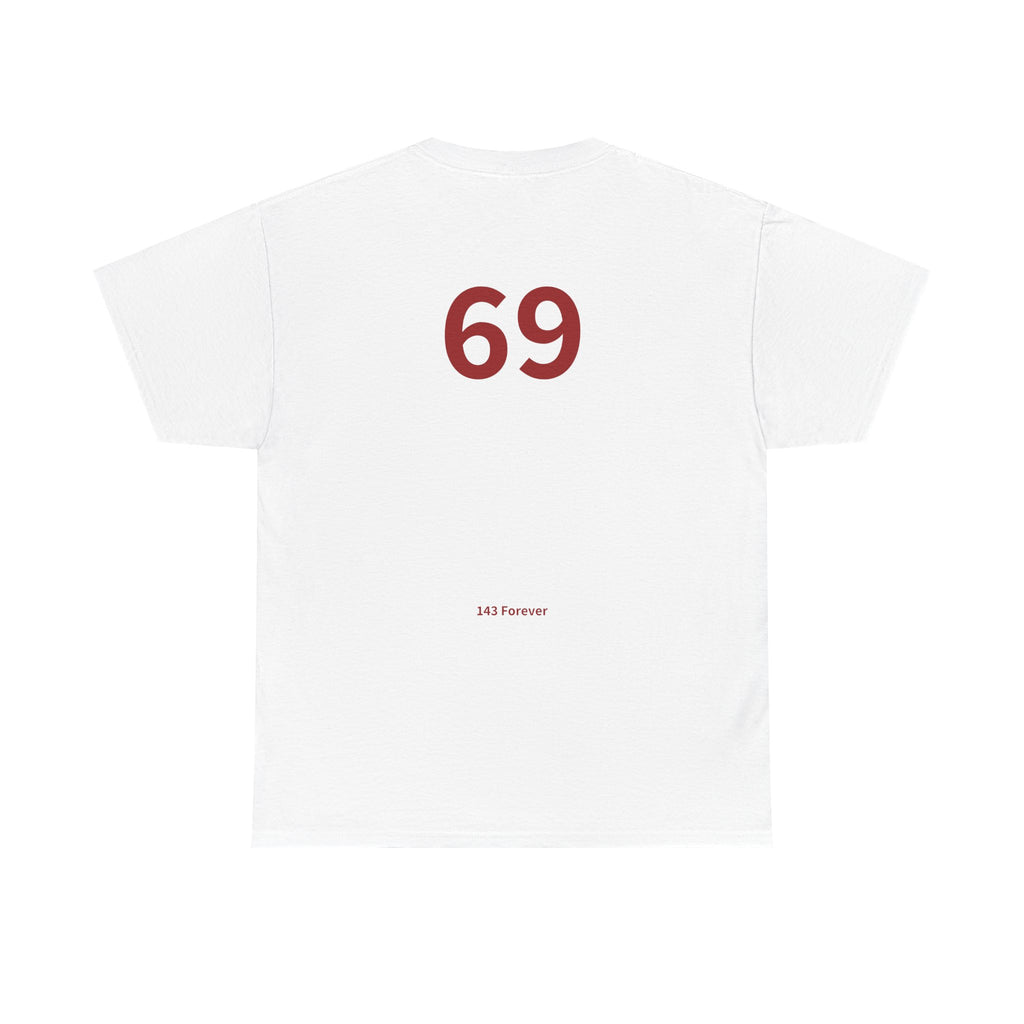 69TH  Happy Anniversary: Team Shirt Short - Husband / Men's